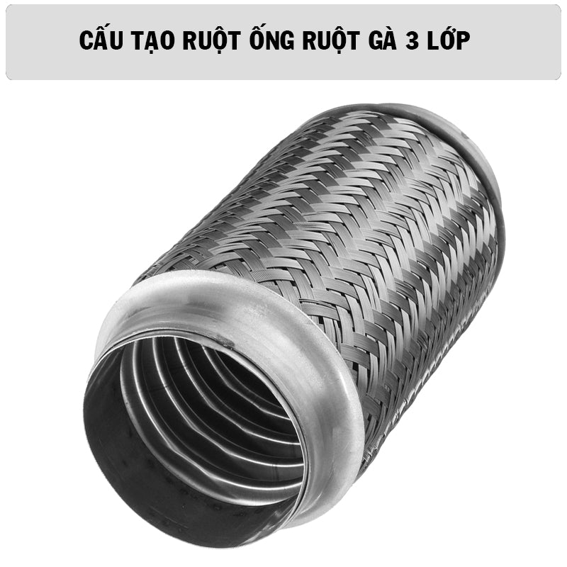 Ống xả mềm lò xo (ruột gà)